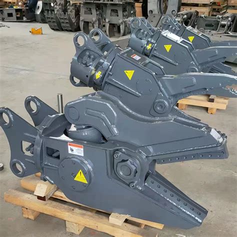 mini excavator shear for sale|mini excavator shear attachments.